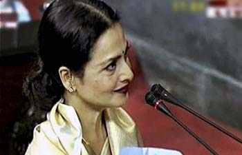 Veteran Bollywood actor Rekha spends only 19 minutes in House after taking oath